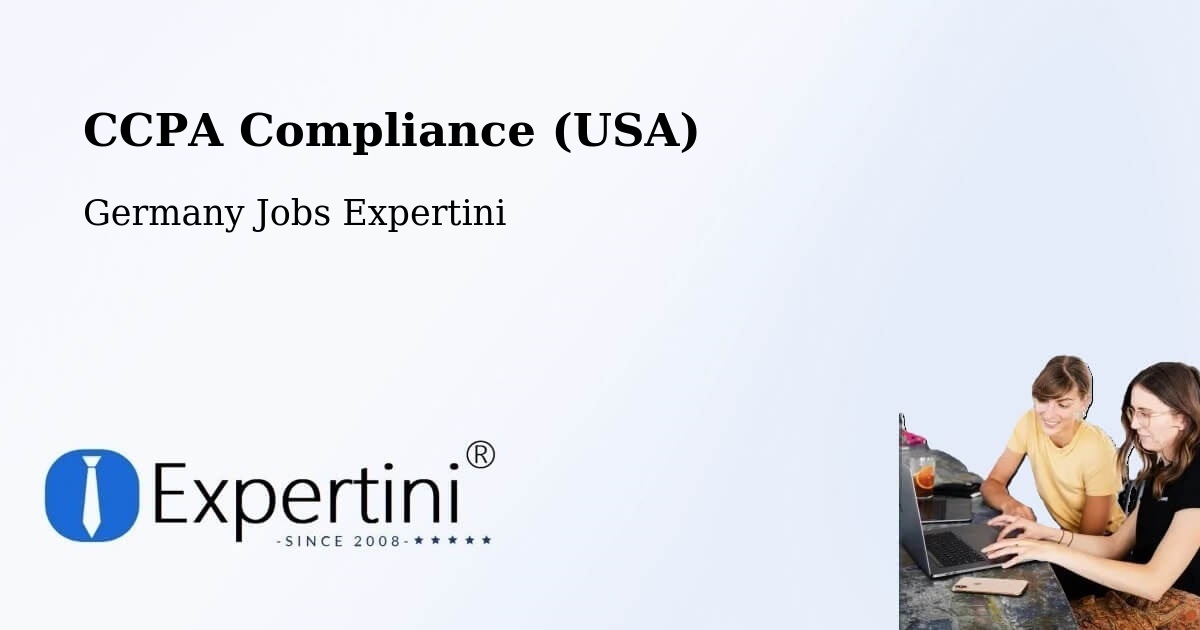 CCPA Privacy Rights & Compliance Notice – Bonefeld - Germany Jobs Expertini