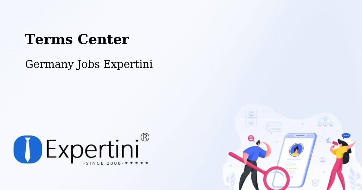 Terms of Service – Bonefeld - Germany Jobs Expertini